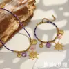 Mengjia Colgante de Collar de Cuerda Trenzada con Baño de Oro de 18K de Acero Inoxidable, Diseño de Nicho de Venta Caliente Transfronteriza Europea y Americana, Joyería para Mujeres