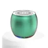 Caixa de Som Bluetooth Sem Fio Metal Pequeno Canhão Alto Volume Portátil Cavalo Correndo Luz Respiratória Caixa de Som Versão Bluetooth 5.3