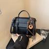 Bolso pequeño retro transfronterizo para mujer, combinable con todo, nueva moda 2025, bandolera de hombro, bolso cuadrado pequeño portátil informal para mujer
