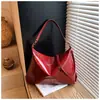 Bolso Bandolera Ancho de Hombro Retro Otoñal Transfronterizo para Mujer 2025 Bolso Tote Retro Casual Bolso de Hombro Versátil para Viajes