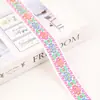 1,5--2,1cm Jacquard Estilo Étnico com Fita de Arco Fita Estilo Étnico Acessórios para Cabelo Acessórios para Penteado Atacado