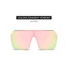 2020 nuevas gafas de sol transfronterizas gafas de sol integradas Gafas de sol cuadradas de moda europea y americana para mujer en stock al por mayor