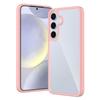 Aplicável Transfronteiriço S25 Plus Escudo Prateado Lateral Fosca Transparente com Cordão Capa Protetora para Celular S25 Edge com Sensação de Pele
