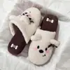 Pantuflas de algodón para interior uso en casa invierno en casa suela suave silenciosas mujer otoño cálidas antideslizantes pantuflas de algodón felpa hombre