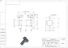Flange de junta articulada tipo flange de lado plano com anel de retenção pino cantilever de aço 45# núcleo do eixo WHE01 em estoque