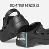 Zapatos con Agujeros de Moda de Verano para Mujer Puxi Manwei Ropa Exterior Moderna Sandalias de Goma Eva con Suela Gruesa Zapatos tipo Caca para Exteriores y Playa