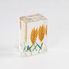 Nova criativa plástico flor seca cidade livro artesanato flor real espécime resina micro paisagem decoração decoração ponto turístico quente