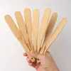 Cuchara Relleno para Empanadillas y Wontons, Cuchara Plana, Cuchara Mezcladora de Relleno Carbonizada de Bambú, Cuchara de Lámina de Bambú para Uso Doméstico, Hecha a Mano