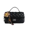 Bolso Pequeño Cuadrado de Moda Estilo Coreano Nuevo Otoño 2026, Elegante Bolso de Hombro Inspirado en Chanel para Mujer, Bolso de Mano con Cadena