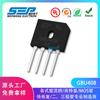 Venta directa original marca SEP Rectificador GBU408 Paquete GBU Puente rectificador 4A800V