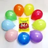 Globos de Colores Mate de 10 Pulgadas Decoración de Boda Fiesta Cumpleaños Infantil Globos de Látex Arreglo Globos de Colores Venta al por Mayor