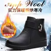 Sapatos de Mãe para Mulheres 2024 Inverno Novo Estilo Veludo Acolchoado Sapatilhas Botas Curtas para Mulheres de Meia-Idade e Idosas Sapatos para Idosos Botas de Neve Quentes para Mulheres