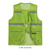 Chaleco Reflectante con Bolsillo de Malla Transpirable para Pesca Ropa de Trabajo Personalizada Camiseta Publicitaria para Voluntarios de Bienestar Público Chaleco para Conducir