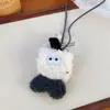 Boneca de Tecido Desenho Animado Fofo Animal Pelúcia Colar Feminino Pescoço Combina com Tudo Corrente de Suéter Acessórios Infantis Corrente de Suéter Tendência