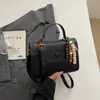 Bolso Pequeño de Aspecto Elegante y con Estilo para Mujer 2025 Invierno Nueva Moda Bolso Cruzado Retro Bolso de Mano Casual Bolso Cuadrado Pequeño