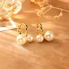 Brincos de Pérola Cereja da Moda, Simples e Sofisticados, Versáteis para o Dia a Dia, Delicados e Fofos, Acessórios da Moda Estilo Celebridade da Internet