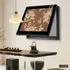 Pintura Decorativa de Caja de Anemómetro Eólico Vintage, Decoración de Caja de Distribución y Disyuntor, Arte de Pared Retro Americano, Pintura de Caja de Corriente Fuerte y Débil de Alta Gama
