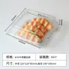 Caja de Empaque para Harina de Coco, Caja de Empaque para Hornear de Pastelería, Caja de Empaque Transparente Desechable para Pan, Caja para Pan de Piña