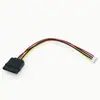 Cable Terminal Sata Sata 15P Hembra a Ph Pequeño 4 Pines Hembra Paso de 2.0mm a Sata Cable de Alimentación Sata