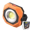 Luz de Trabajo de Mantenimiento Magnética Recargable Solar para Emergencias Domésticas, Tienda de Campaña Exterior, Iluminación de Campamento, Luz de Campamento