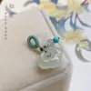 Pulsera Pulsera de Agata Calcedonia Natural Tallada Ruyi Accesorios Pequeños Gotas Accesorios Diy Ruyi