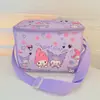 Perro Blanco Pequeño Kulomi Bolsa para Lonchera Géminis Merlot Dibujos Animados pu Impermeable Aislamiento Bolsa Estilo Nuevo bolsa de picnic