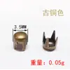 Rebites Decorativos Garra Redonda Sem Enfeites Clássicos Acessórios para Roupas de Boneca Pregos para Porta-Retratos Roupas Sapatos Bolsas Miçangas DIY Extra Pequenas