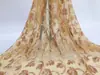 Vestido de Moda Primavera e Verão Tecido para Vestido de Casamento Malha de Poliéster Tecido de Flor de Videira de Árvore Inferior
