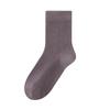 Calcetines para mujer otoño e invierno cálidos a prueba de frío simples retro sin costuras 21% lana calefacción ocio versátiles antibacterianos de tubo