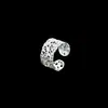 Anillo de Diseñador Abierto de Encaje Hueco Ajustable, Moderno, Sencillo y de Alta Gama