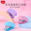 Grampeador Mini Macaron Maped Pequeno Grampeador Manual Economizador de Esforço 403001Ch