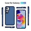 Adequado para capa de celular Samsung S25, capa de celular Samsung S24 Ultra fosca dois em um, capa protetora antiderrapante A54
