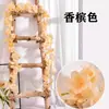 Dropshipping Transfronterizo de Guirnaldas de Flores de Cerezo Simulado para Conductos de Aire Acondicionado, Tiras Largas para Techo, Tiras de Flores de Plástico y Envoltura y Colgado de Enredaderas