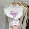 Nueva colección de otoño e invierno: Camiseta base de cuello alto para niñas, top infantil simple y versátil, camiseta de terciopelo alemán de manga larga para niñas pequeñas