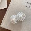 Corea del Sur Ins Nuevo Estilo Super Hada Blanco Encaje Flor Horquilla Moda Estilo Chanel Flequillo Accesorios para el Cabello Más Modernos para Mujeres