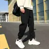 Calça de Moletom Casual de Algodão Puro Personalizada para Homens e Mulheres, Calça Esportiva de Terry 100% Algodão com Cintura Elástica, Calça Jogger Solta para Homens