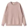 Sudadera Pesada de Rizo sin Hombros para Hombre 300g Otoño e Invierno 2025 Casual Holgada Versión Estéreo Top de Pareja