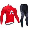Venta al por mayor de fábrica versión Tour de Francia traje de ropa de ciclismo de manga larga para primavera y otoño bicicleta de montaña ropa deportiva transpirable para hombre