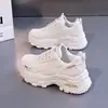 Sapatos femininos retrô, dad shoes, coleção de outono 2026, aumentam a altura, respiráveis, tênis casuais, atacado e dropshipping, AK605