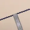 0,5CM colorido borda ondulada curva coleira de pet alça de ombro alça trançada DIY feito à mão acessórios de vestuário