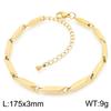 Ins Estilo Frío Europeo y Americano Acero Inoxidable Diamante Pulsera Versátil Simple Melón Conjuntos' Pulsera de Sentido Avanzado Accesorios Personalizados