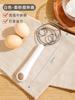 Batidor de huevos japonés acero inoxidable harina y harina mezclador de espiral herramienta manual para masa palo mezclador de harina