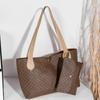 Bolso gran capacidad Bolso de mujer 2022 bolso de hombro de moda bolso de mano bolso de mano de dos piezas bolso tote