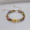 Pulsera de cuentas tejida a mano con estilo étnico europeo y americano transfronterizo, Ojo Turco, multicapa apilada con cuentas MGB para mujer