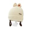 Chapéu de Lã para Bebê de Um Mês Outono e Inverno Peruca Fofa com Tranças Estilo Fino Chapéu Protetor de Orelhas Pequena Princesa