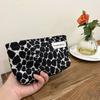Bolsa Cosmética para Niñas Bolsa de Almacenamiento Pequeña Cojín de Aire Lápiz Labial Bolsa para Lápices Bolsa de Lona con Cremallera Cosméticos de Mano Bolsa de Aseo