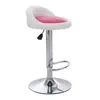 Taburete de bar con giro y ajuste de altura, silla para mostrador, taburete con ruedas para uso doméstico, taburete alto moderno con respaldo, popular en línea