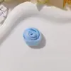 Dulce y Linda Mini Rosa Malla Flor en Capullo DIY Pin Lateral Lazo para el Cabello Accesorio para el Cabello Ramillete Flor para Ropa Accesorios