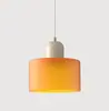 Luminária Pendente Transfronteiriça para Varanda e Sala de Jantar, Estilo Creme, Luminária de Cabeceira Minimalista, Barra de Iluminação para Balcão de 15cm Conforme, Estilo Nórdico
