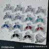Pendente de Cauda de Peixe Fada Colorido Cravejado de Diamantes Mais Vendido Materiais de Acessórios de Joias para Pulseira com Contas DIY, Colar, Brincos